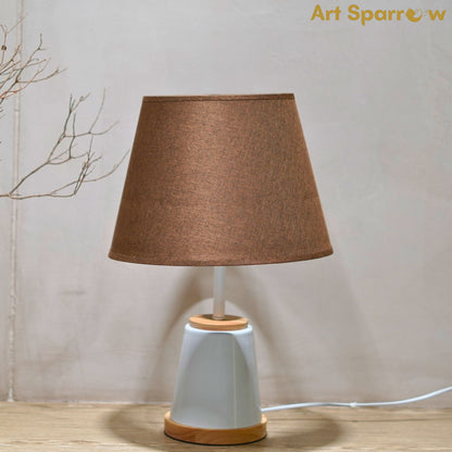 Artage Table Lamp Fabric and Wooden