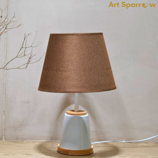 Artage Table Lamp Fabric and Wooden