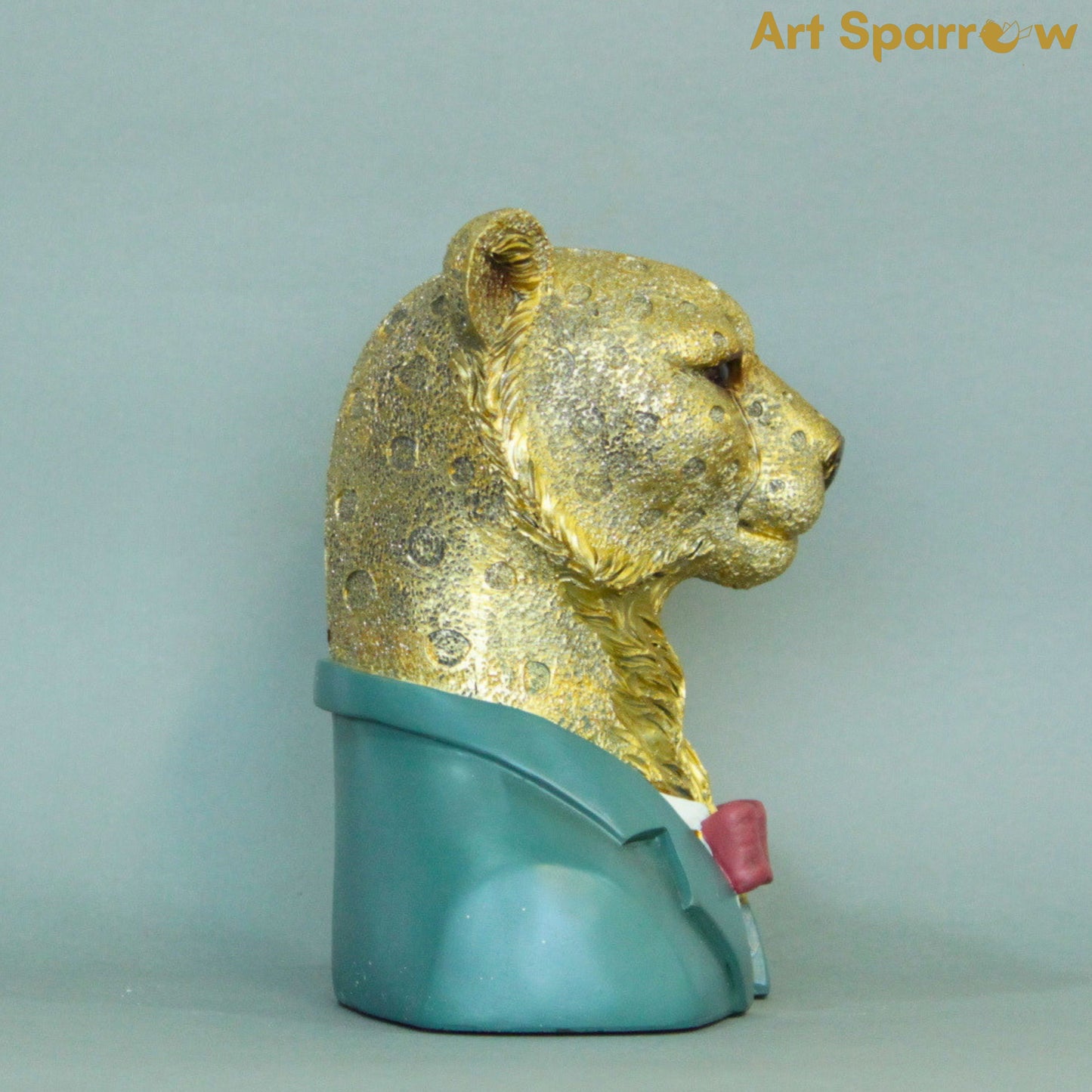 Leopard Figurine Polyresin Decor