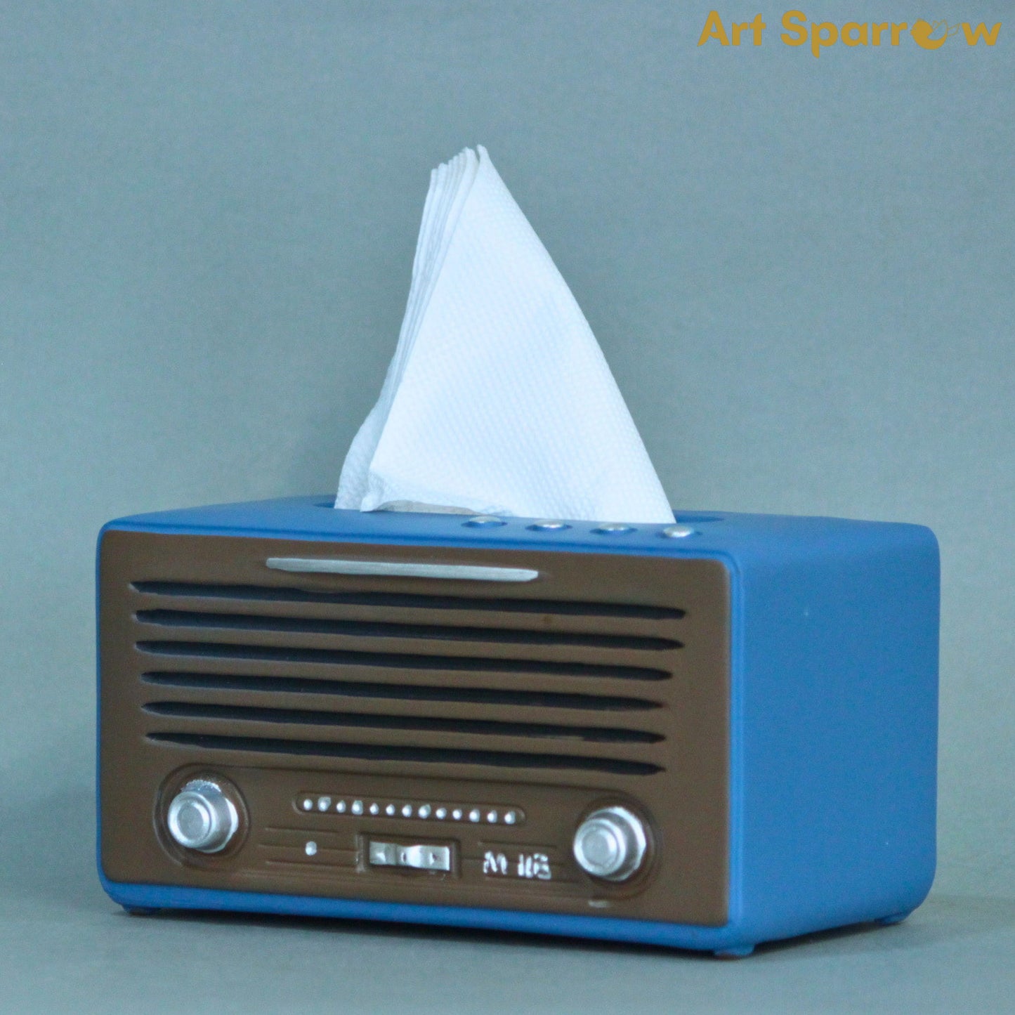 Retro Radio Tissue Holder