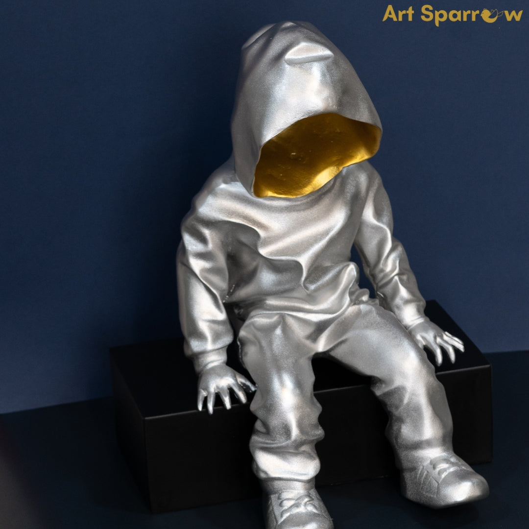 Astronaut Decor of Polyresin by Art Sparrow