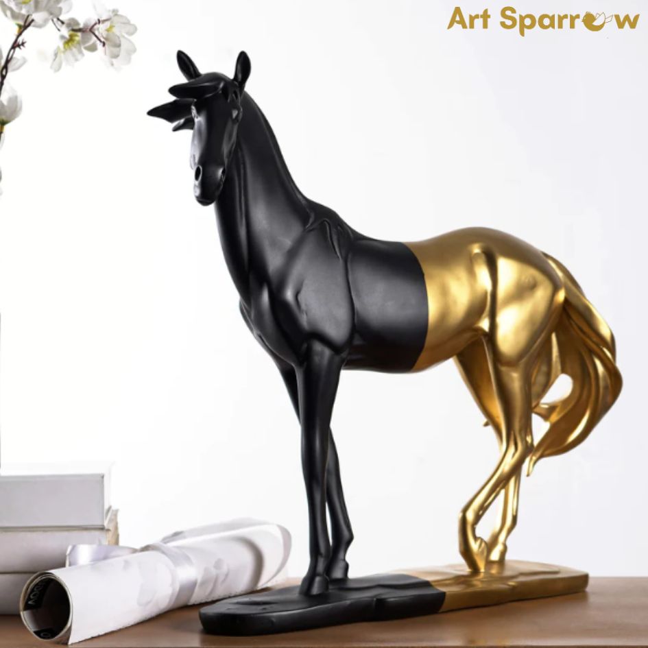 Cavallo Horse Polyresin Table Decor