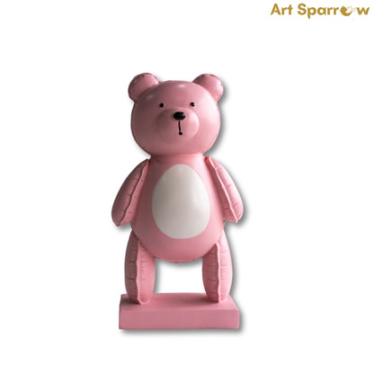 Happy Bear Showpiece of Polyresin