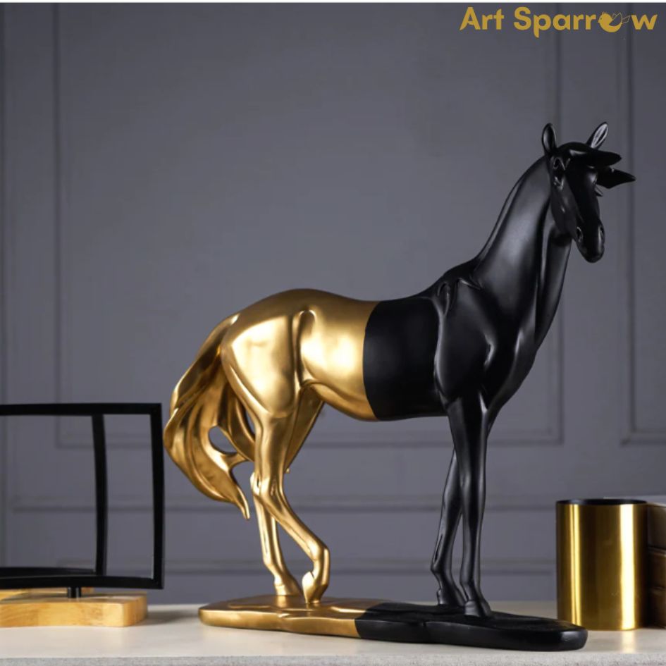 Cavallo Horse Polyresin Table Decor