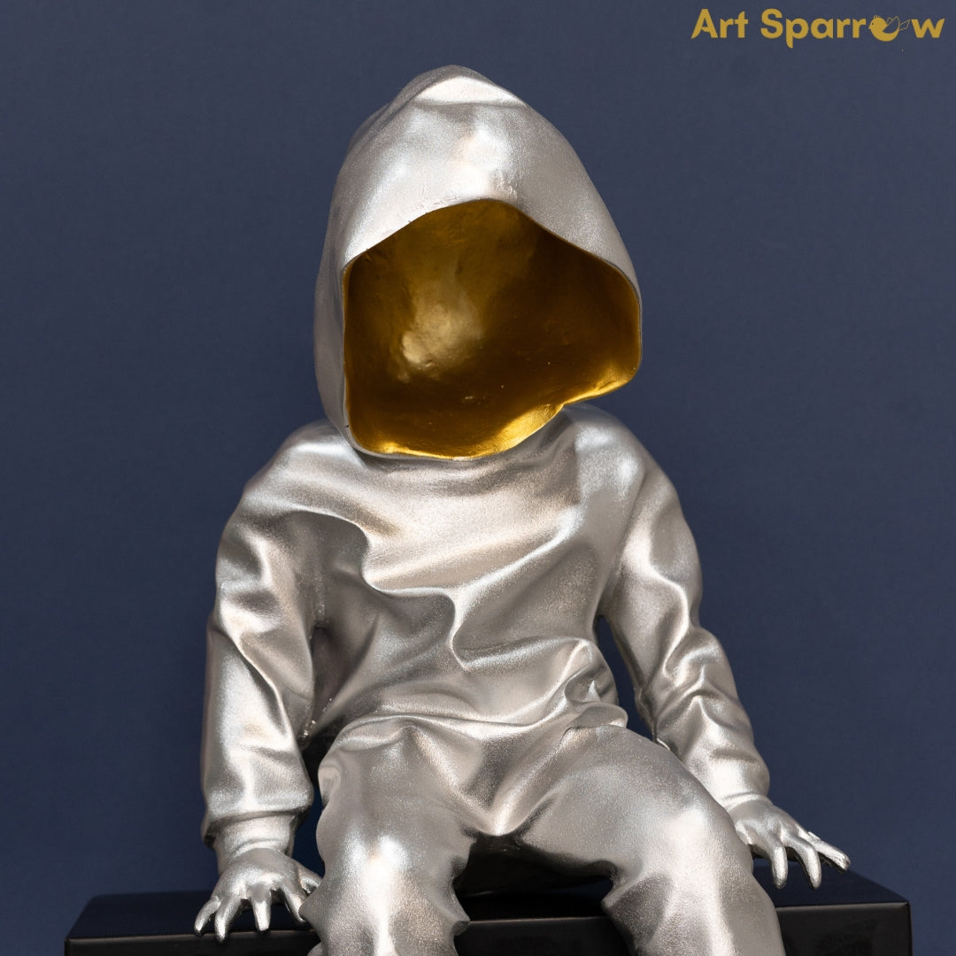 Astronaut Decor of Polyresin by Art Sparrow