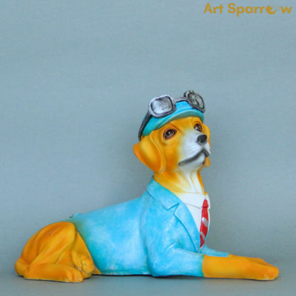 Polyresin Dog Statue