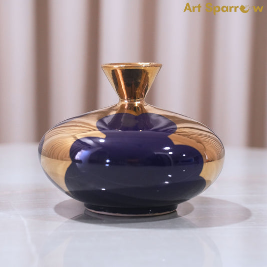 Glossy Purple Vase