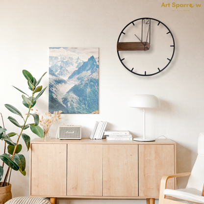 Perfect Wall Decor Silent Clock by Art Sparrow