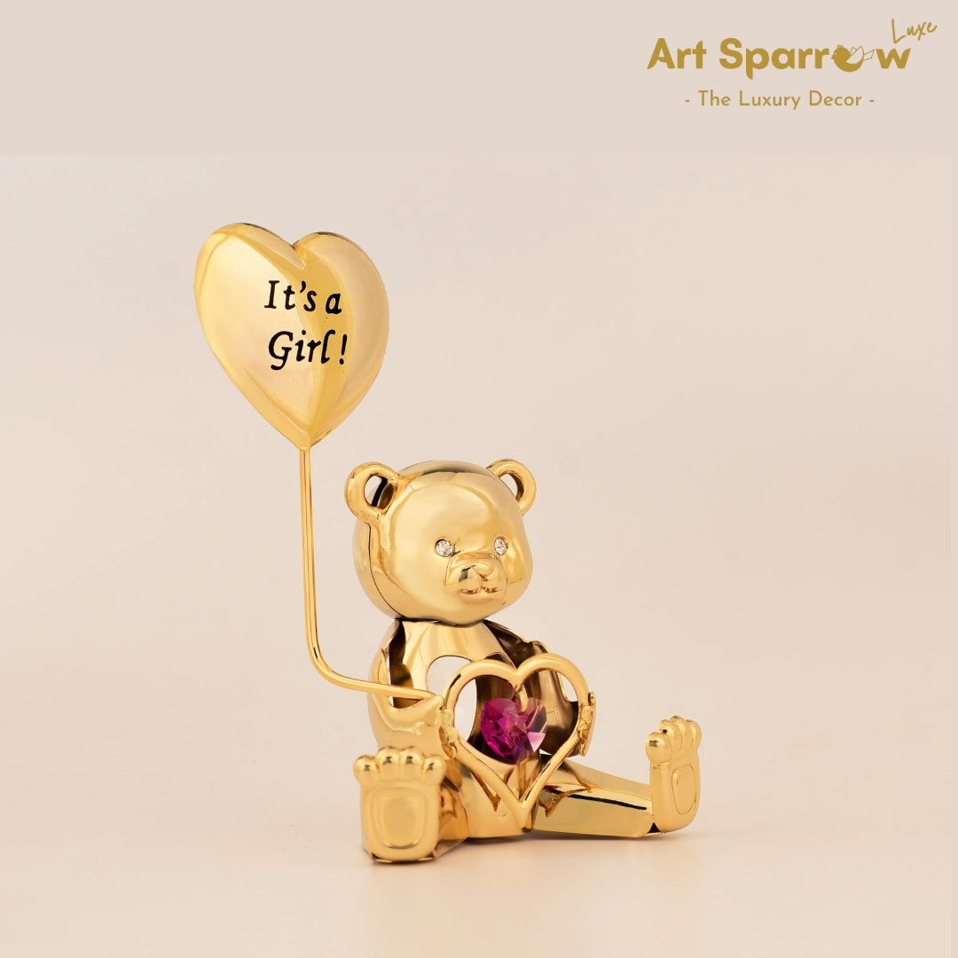 Golden Bear Greeting It's a Girl Gift