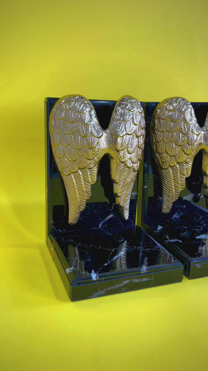 Golden Wing Bookends