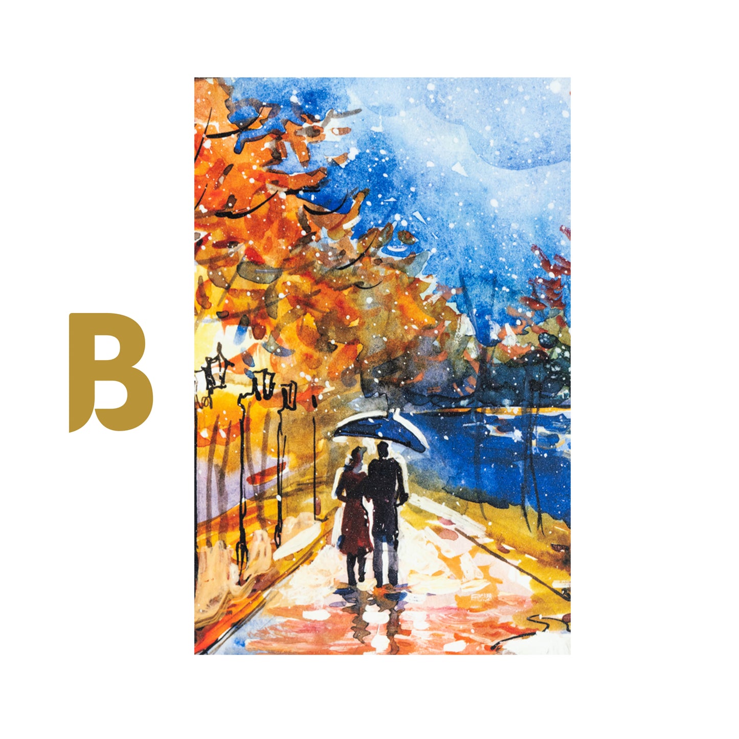 Loving Couple Premium Trio Canvas Painting Theme (Set of 3)